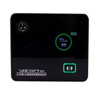 QUAD TRUE-DIVERSITY PROFESSIONAL DIGITAL WIRELESS PLL MICROPHONE SYSTEM WITH FOUR GOOSENECK CONFEREN